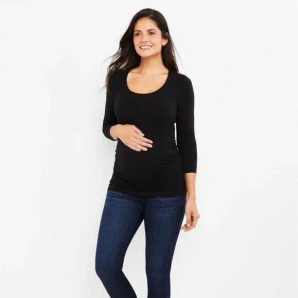Adriano Goldschmied Maternity Jeans Dark Wash Size 31 - Picture 1 of 12